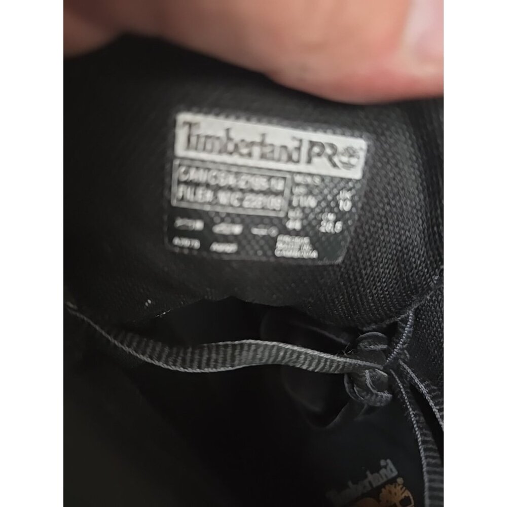 Timberland PRO Men's A297S Radius CTCP Mid Athletic Work Boots Black Size 11W - Picture 6 of 7